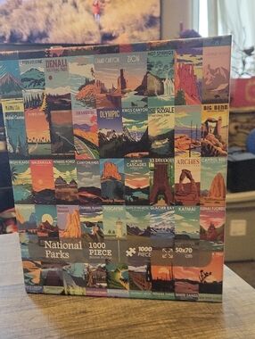 National Parks 1000 Piece Puzzle/ Great Condition